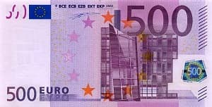 EUR Circulated 500